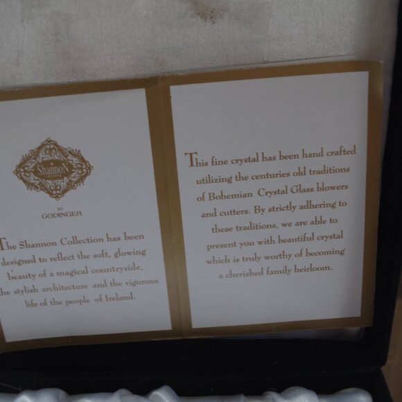 Shannon Crystal Table Clock - Picture 6 of 10